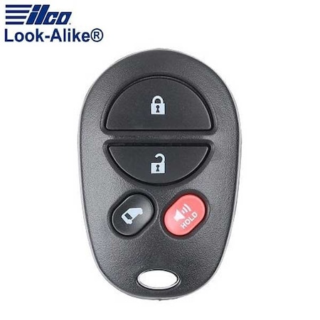 Ilco LAL RKE-TOY-4B3 TOYOTA SIENNA 4 BUTTON REMOTE KEYLESS ENTRY ILCO-AX00011380